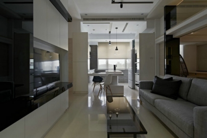 楼梯点亮空间 现代loft风格公寓设计