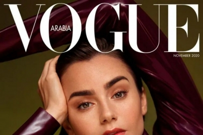 Lily Collins 登港版《VOGUE》封面！